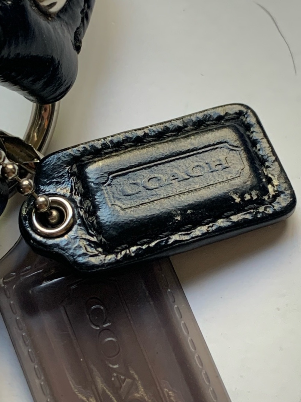 Coach Poppy Leather Purse Small Graffiti Embossed Animal Print - Picture 12 of 14